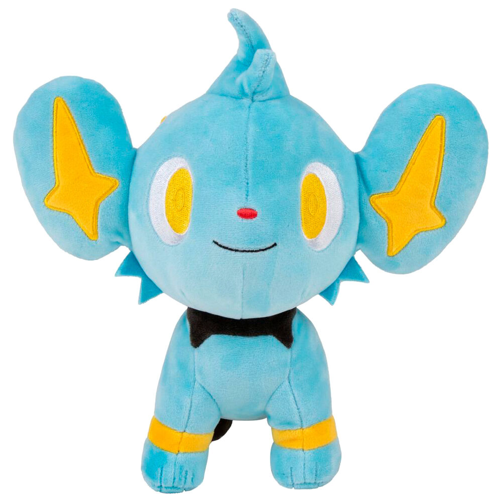 Peluche Shinx de Pokémon azul con detalles amarillos - 2