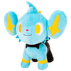 Peluche Shinx de Pokémon azul con detalles amarillos