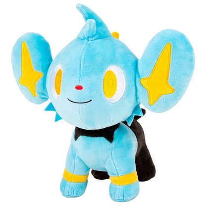 Peluche Shinx de Pokémon azul con detalles amarillos