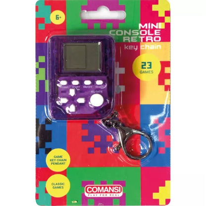 Llavero mini consola retro COMANSI con 23 juegos clásicos - 3