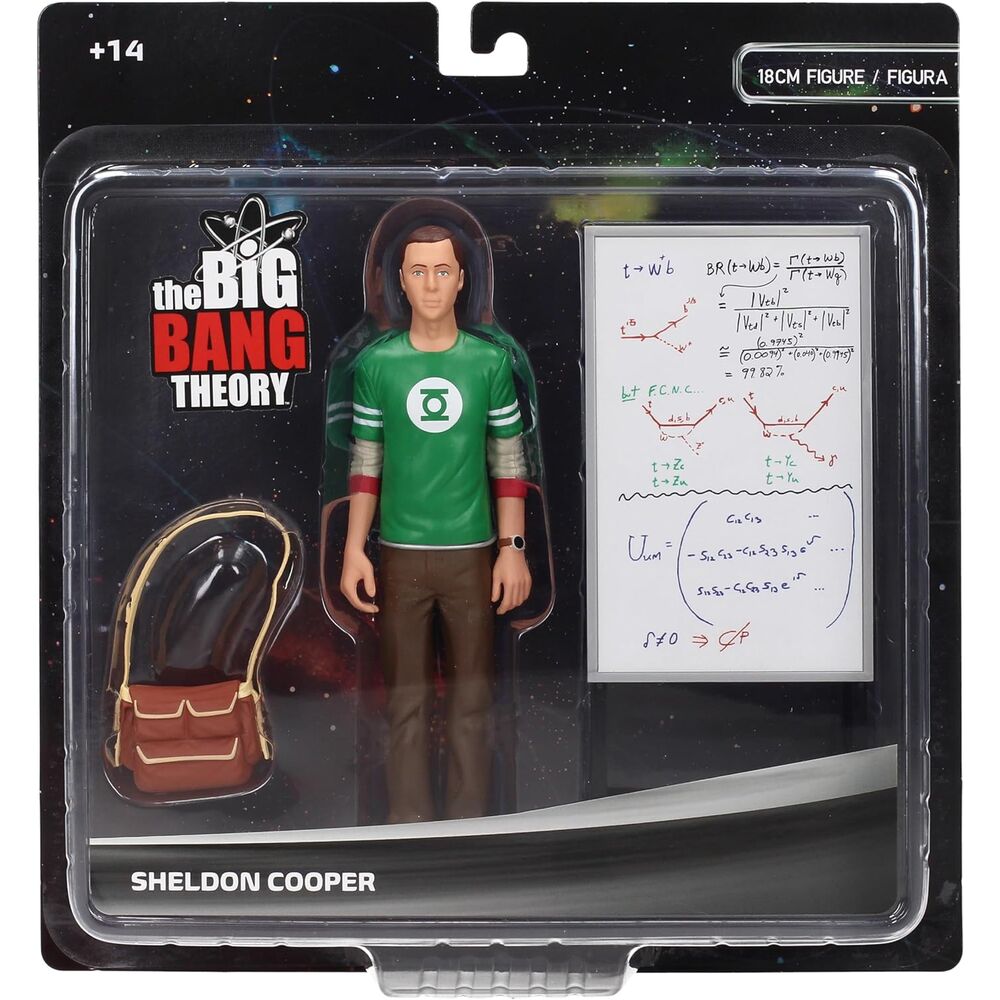 Figura de Sheldon de The Big Bang Theory con pizarra - 3