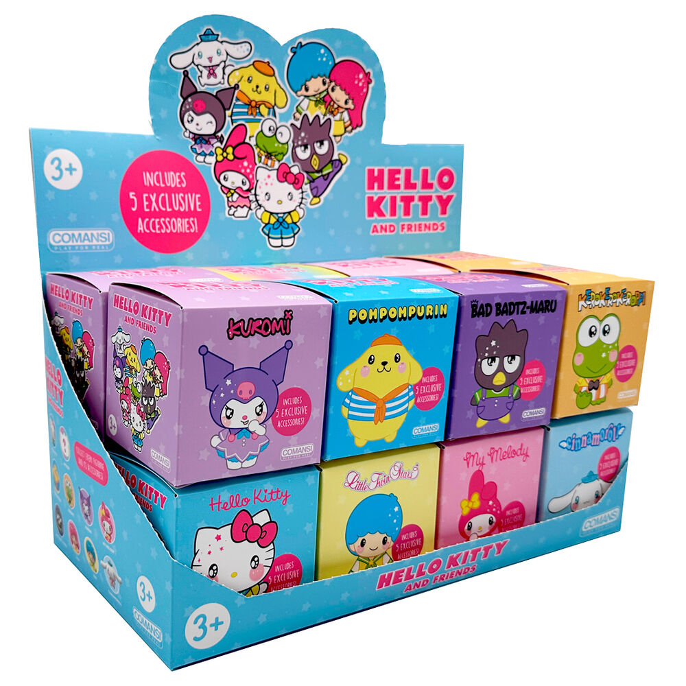 Figuras surtidas Hello Kitty, Kuromi y amigos de 6 cm - 2