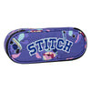 Portatodo morado de Stitch Disney con cremallera