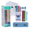 Set de papelería Stitch Disney con lápices, rotuladores, láminas y estuche