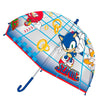 Paraguas de burbuja Sonic con Sonic, Tails y Knuckles