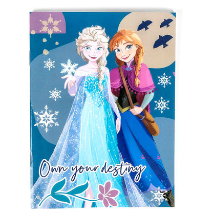 Set de papelería Disney Frozen con lápices, regla, pegatinas y libreta - 3