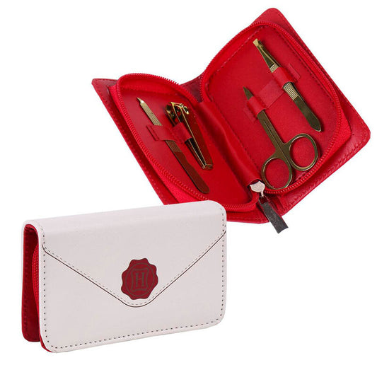 Set de belleza Harry Potter CERDÁ con estuche blanco y rojo
