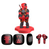 Mini Cable Guy de Deadpool con auriculares inalámbricos Marvel