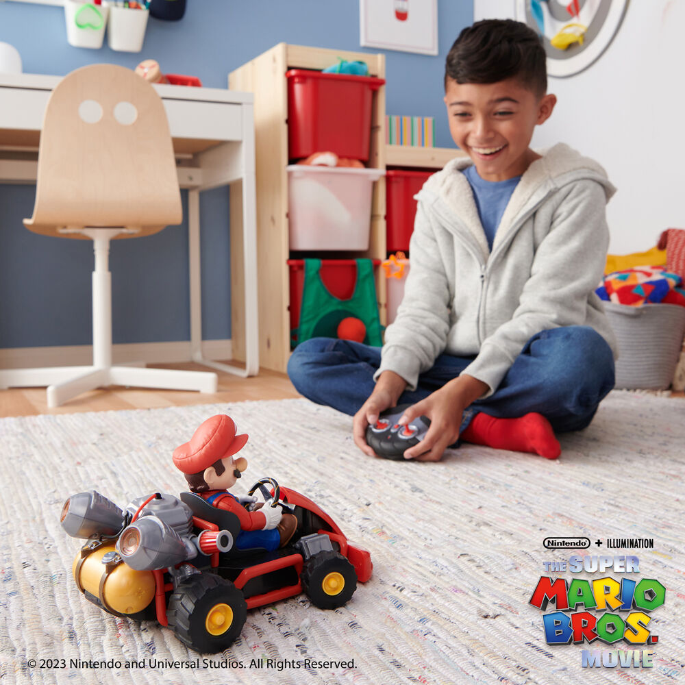 Kart teledirigido de Mario con mando Super Mario Bros. - 5