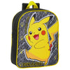 Mochila Pokémon Pikachu amarilla y gris de 27 cm