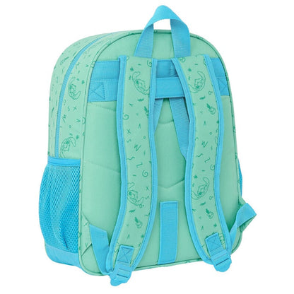 Mochila verde agua de Stitch Disney con bolsillo frontal - 2