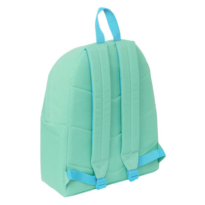 Mochila escolar verde agua de Stitch Disney con bolsillo frontal - 2