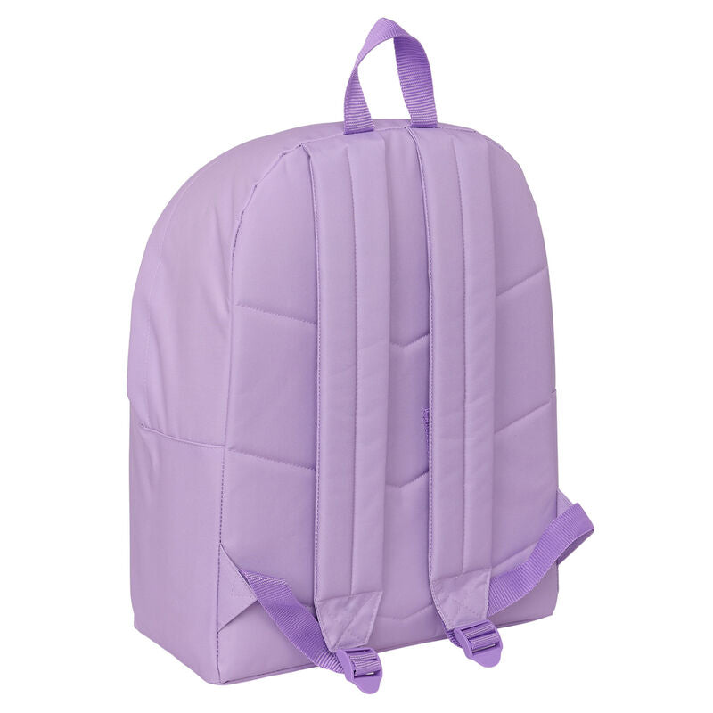 Mochila escolar lila Sweet Stitch Disney con bolsillo frontal - 2