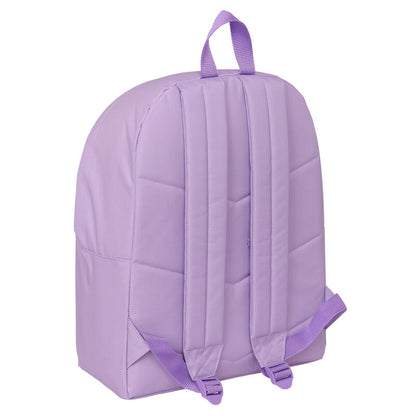 Mochila escolar lila Sweet Stitch Disney con bolsillo frontal - 2