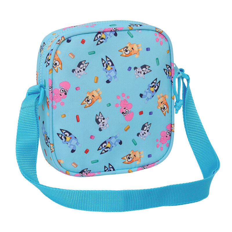 Bandolera azul de Bluey y Bingo con correa ajustable - 2