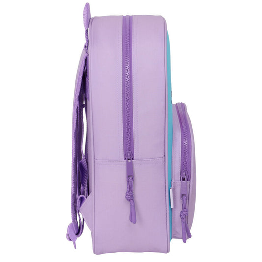 Mochila Disney Stitch Sweet lila y azul de 34 cm - 3