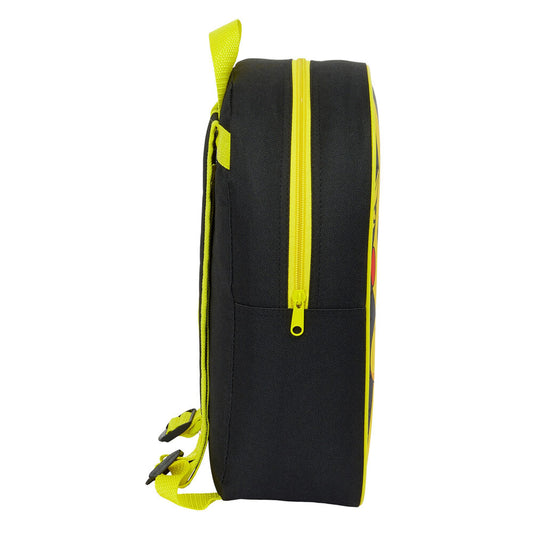 Mochila Pokémon amarilla y negra con Pikachu - 2