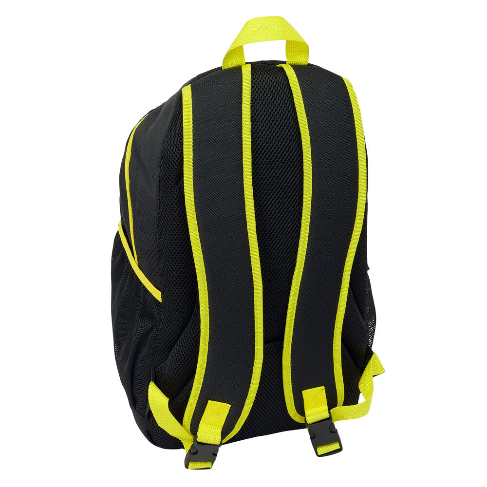 Mochila negra Pokémon de SAFTA con Pikachu y detalles amarillos - 2