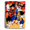 Cuaderno A4 de espiral Dragon Ball Z con Goku y Vegeta
