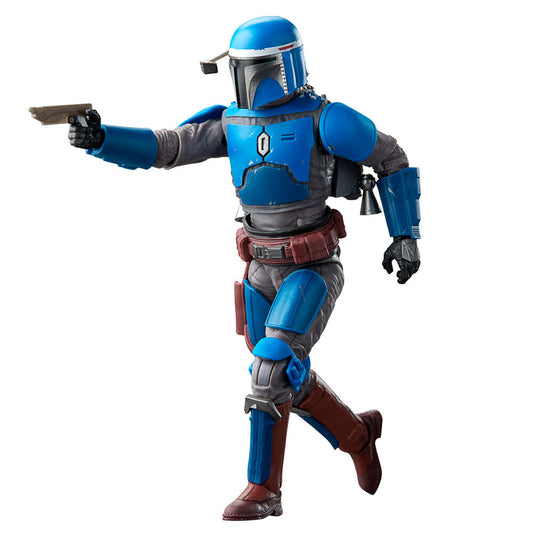 Figura articulada Mandalorian Privateer de Star Wars con armadura azul - 3