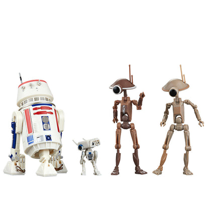 Set de figuras Star Wars The Black Series con R5-D4, BD-72 y Pit Droids - 3