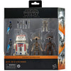 Set de figuras Star Wars The Black Series con R5-D4, BD-72 y Pit Droids