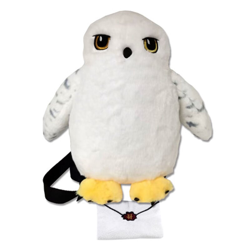 Mochila de peluche blanca de Hedwig de Harry Potter