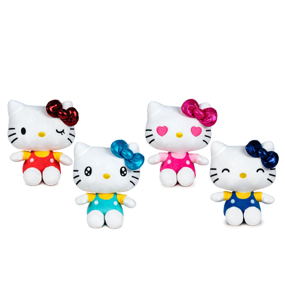 Peluche surtido de Hello Kitty 50th Anniversary de 32 cm