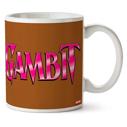 Taza de cerámica de Gambit de X-Men Marvel con ilustración colorida - 2