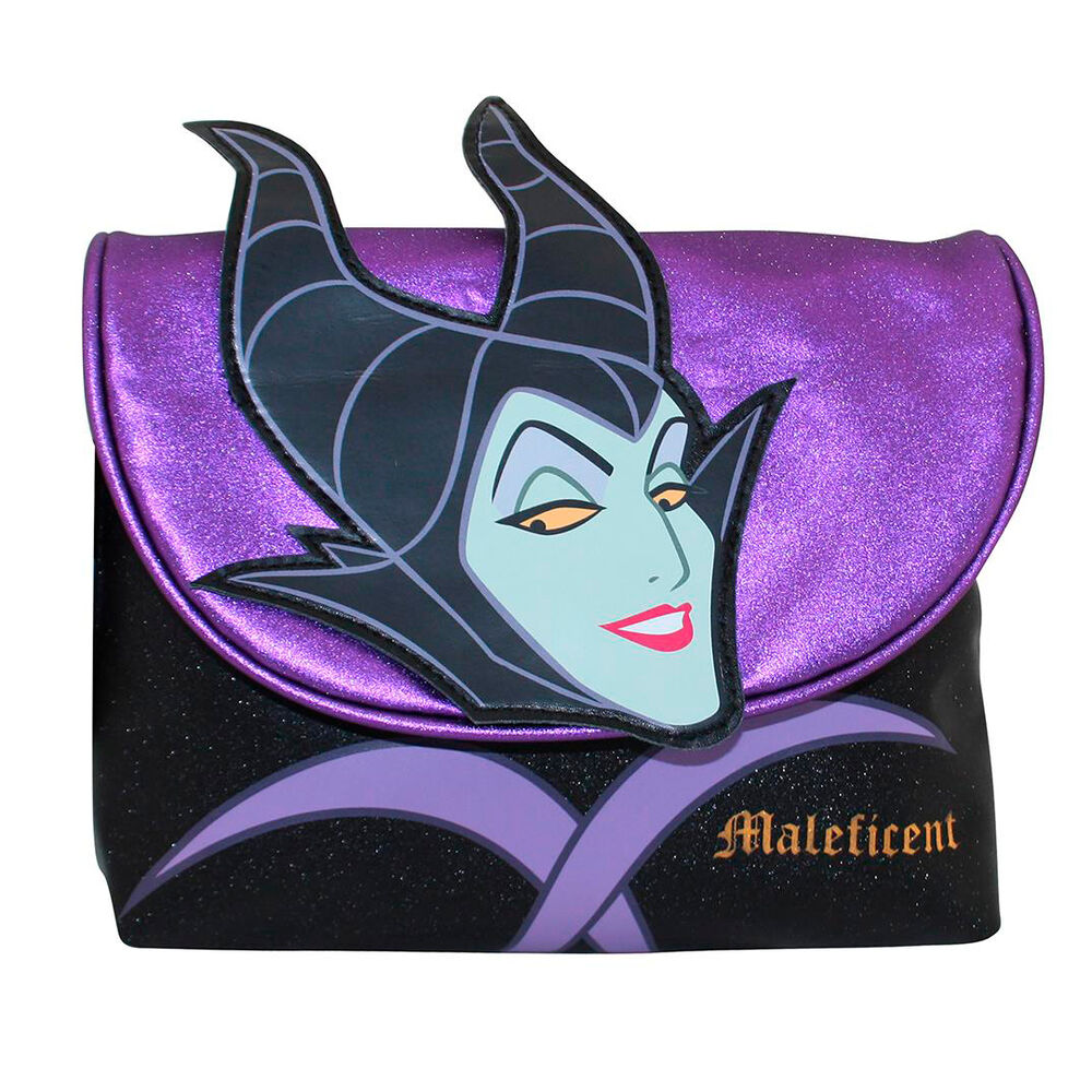 Neceser morado y negro de Maléfica Disney Villanas