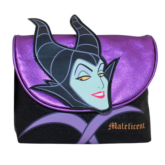 Neceser morado y negro de Maléfica Disney Villanas