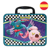 Estuche Collector Chest Pokémon con asa e ilustraciones de Pokémon
