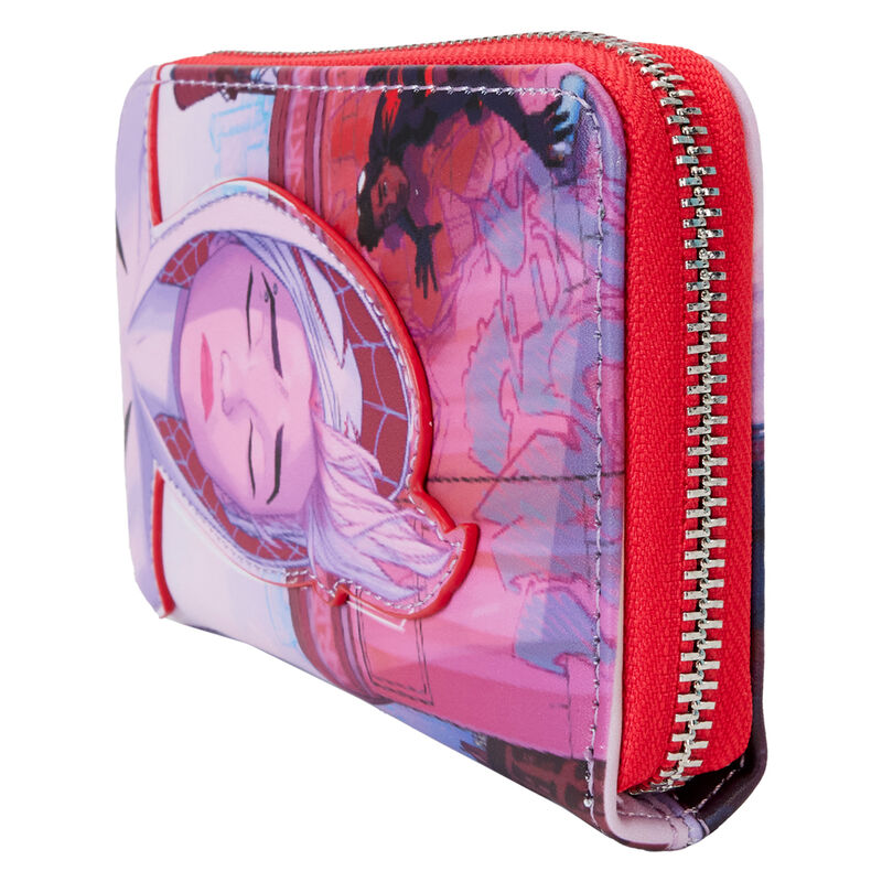 Cartera Loungefly de Spider-Gwen en tonos rosas y lilas - 4