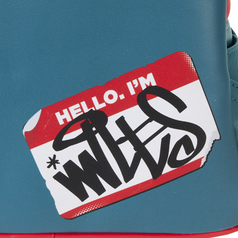 Mini mochila Loungefly de Miles Morales Spider-Verse en rojo, azul y negro - 6