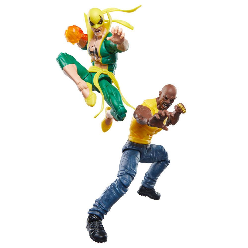 Blister Marvel Legends con figuras articuladas de Iron Fist y Luke Cage - 5