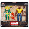 Blister Marvel Legends con figuras articuladas de Iron Fist y Luke Cage
