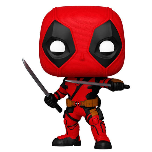 Figura Funko POP! Marvel de Deadpool con dos espadas