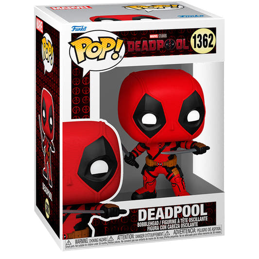 Figura Funko POP! Marvel de Deadpool con dos espadas - 2