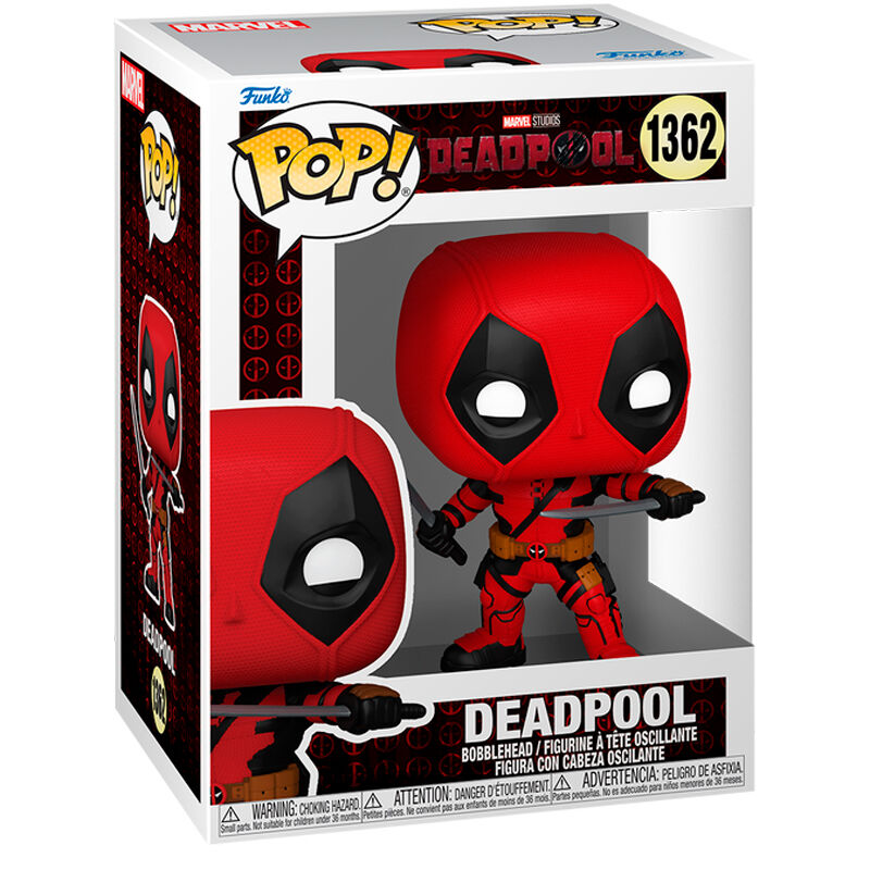 Figura Funko POP! Marvel de Deadpool con dos espadas - 2