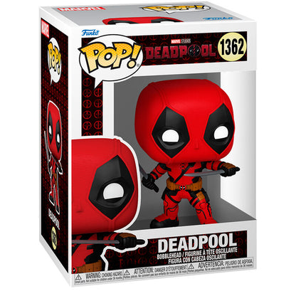 Figura Funko POP! Marvel de Deadpool con dos espadas - 2