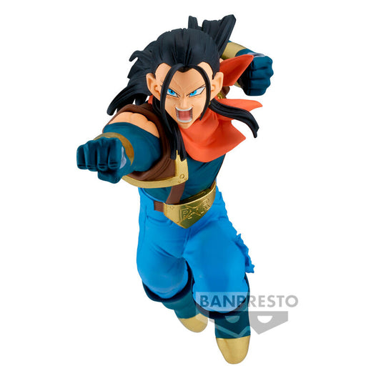 Figura de Super 17 de Dragon Ball GT en pose de combate