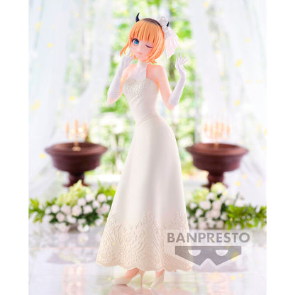 Figura de MeMcho de Oshi no Ko con vestido de novia blanco