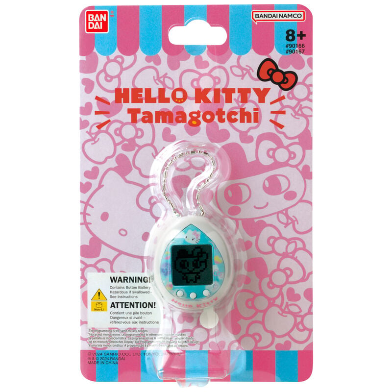 Tamagotchi azul Hello Kitty 50th Anniversary de BANDAI