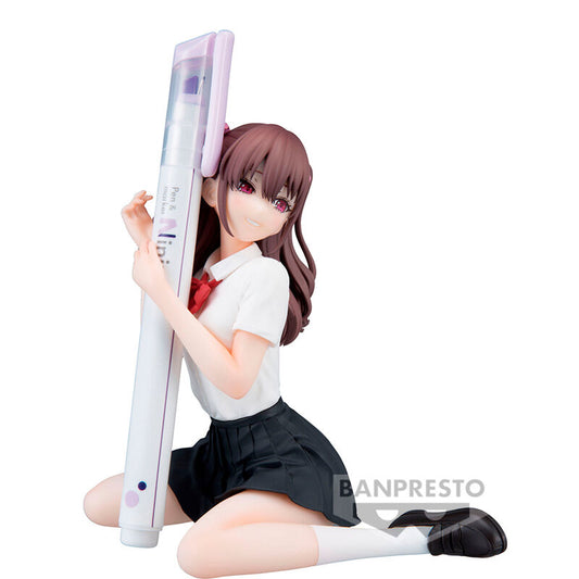 Figura de Makari Tachibana con uniforme y coletas rosas - 3