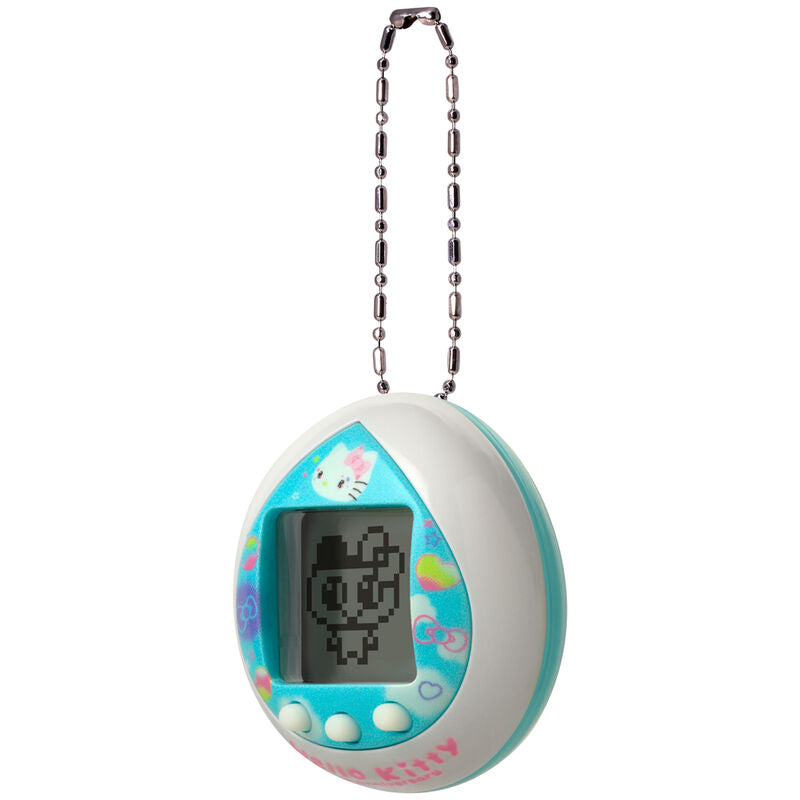 Tamagotchi azul Hello Kitty 50th Anniversary de BANDAI - 3
