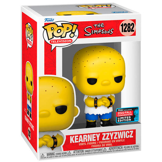 Figura Funko POP! de Kearney de Los Simpson en caja