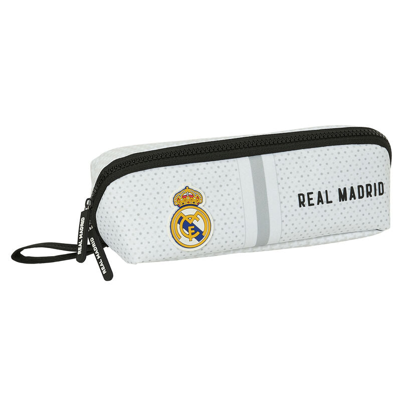 Portatodo Real Madrid 24/25 SAFTA blanco y gris con escudo