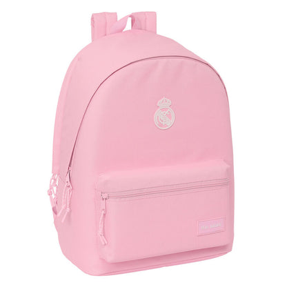 Mochila rosa del Real Madrid SAFTA de 44 cm