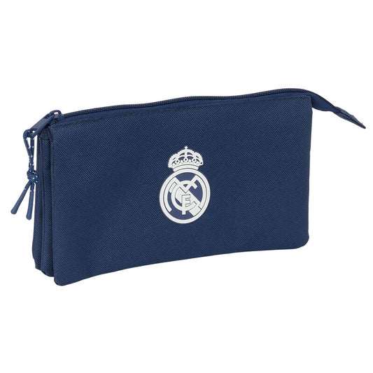Portatodo triple azul marino Real Madrid SAFTA