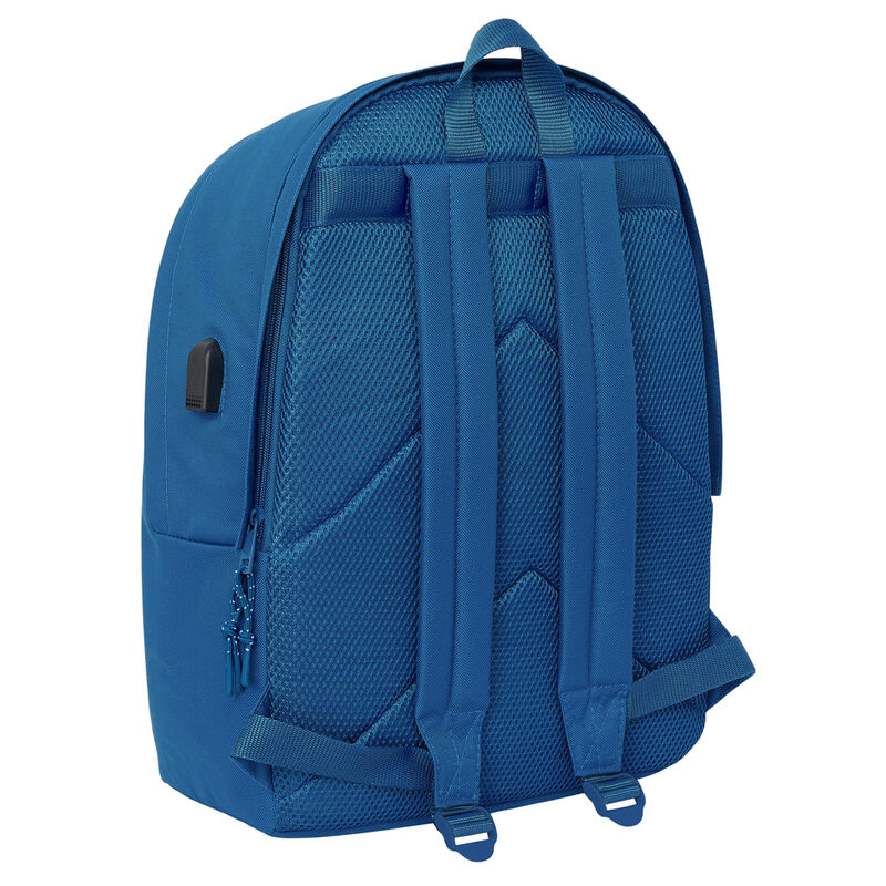 Mochila azul Real Madrid SAFTA con bolsillo frontal - 2